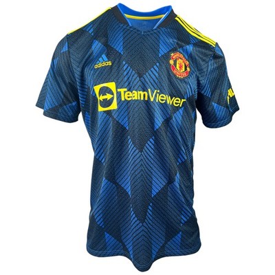 Adidas Manchester United Drittes Trikot ManU Saison 2021/2022 XXL 2XL Blau
