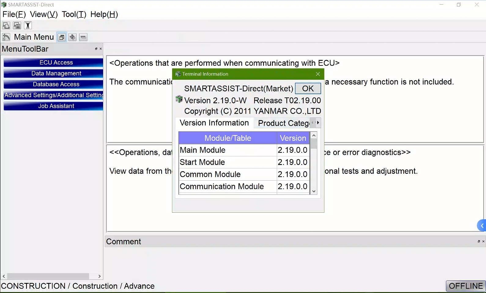 Diesel Engine Scan Tool For Excavator And Tractor For Yanmar Diagnostic Tool