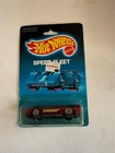Vintage 1989 Hot Wheels Speed Fleet Custom Corvette Red Flake D79