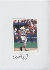 1991 Red Foley's Best Baseball Book Ever Stickers Wally Backman #5 0a3
