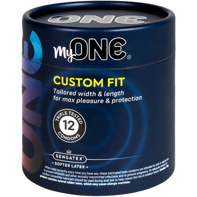 MyONE Custom Fit Snug Sized Condoms | Tailored Width & Length | Max Pleasure ...