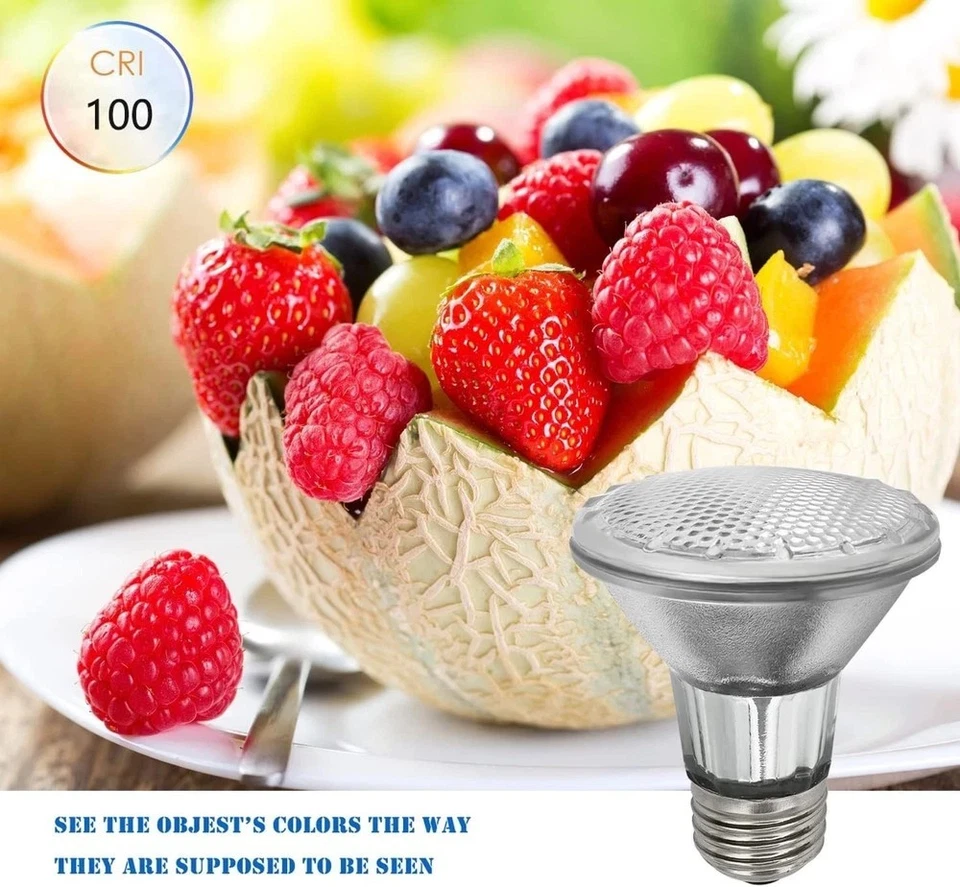 Par20 Bulbs, 2 Pcs 120V 50W Light E26 Medium 2 Count (Pack of 1) - Image 2 of 4