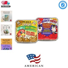 Suet Variety Value Pack, Peanut Delight Dough Berry Treat, Wild Bird Food, ...