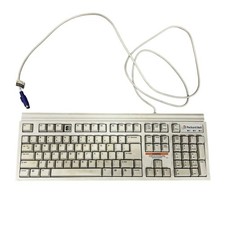 Vintage PACKARD BELL KEYBOARD 5131 Missing F4 Key ps2 ps/2 Clicky - LN