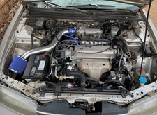 Air Intake Filter Kit For 1994-1997 Honda Accord 2.2l L4 Ex Dx Se Blue