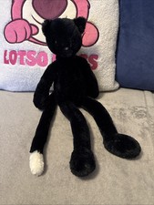 Jellycat Pitterpat Kitten Black And White 