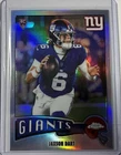 2025 Topps Chrome Football - Jaxson Dart 1975 Throwback Refractor RC Giants