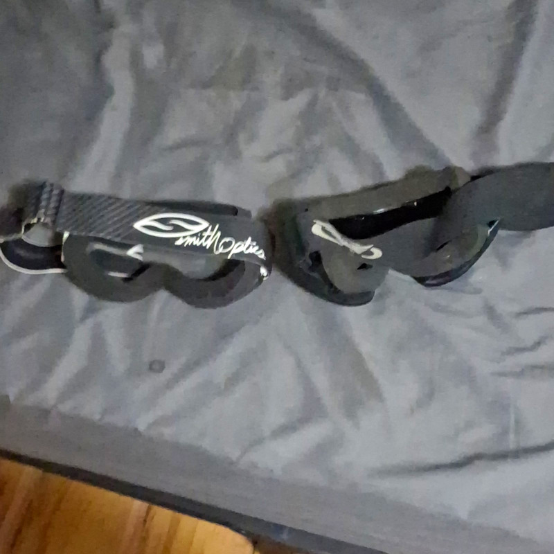 Smith Optics Goggles Black Paintball Protective Goggles w/ Strap