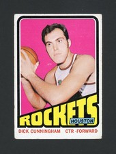 1972-73 Topps Dick Cunningham Denver Rockets Basketball #62 ***Sharp***