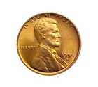 1954-D Lincoln Wheat Cent - Very Nice Ch/Gem BU Red Collector Coin-c6985xux