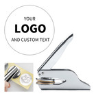 Custom Hand Embosser Seal,Personalized Picture/logo Book Stamp Embossed Machine