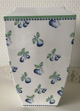 Villeroy & Boch Vase anno 1748 Germany, Provence Vase Früchte in blau