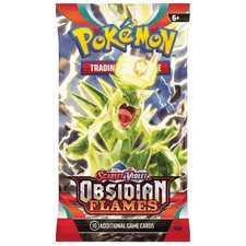 Pokemon TCG Scarlet & Violet Obsidian Flames Booster-Pack 10 Karten EN