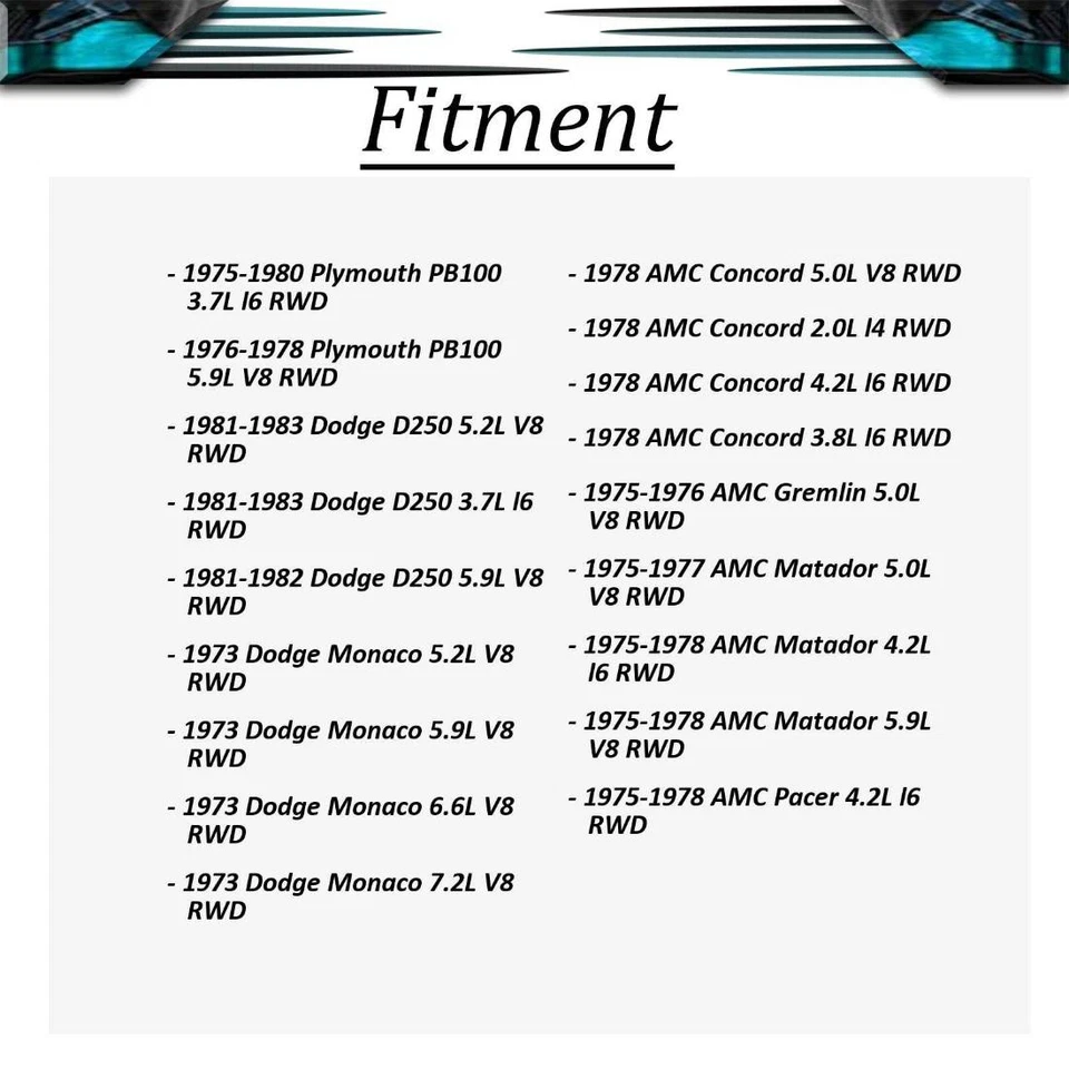 Juego de cojinete de rueda exterior interior delantero Timken y carrera para Dodge Monaco 1973 Foto 4 de 4