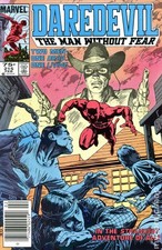 Daredevil Canadian Price Variant #215 FN+ 6.5 1985 Stock Image