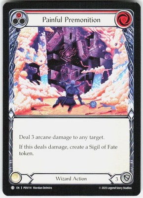 Painful Premonition (Red) PEN114 Compendium of Rathe Flesh and Blood
