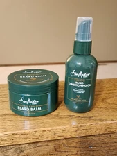 Shea Moisture Men Beard Balm And Conditioning Oil Combo 