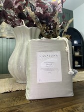 King 400 Thread Count Rayon from Bamboo Sheet Set Light Olive Green- NEW