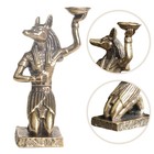 Retro Anubis Statue Man Egyptian Statues and Figurines Decor for Home