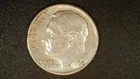 1960 P Roosevelt Dime 90% SILVER  Free Shipping+ Tracking - 001