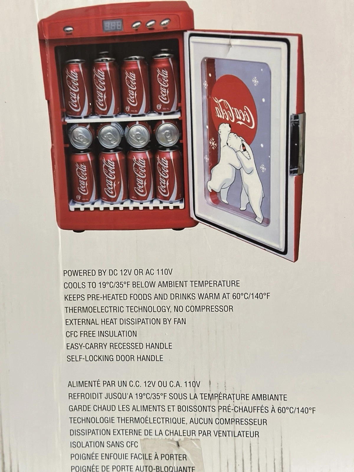 Coca-Cola 28-Can Polar Bear Portable Cooler/Warmer