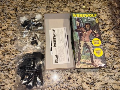 MPC The Werewolf From The Hit TV Show  Dark Shadows  All Plastic Assembly Kit
