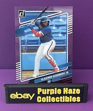 2021 Panini Clearly Donruss Vladimir Guerrero Jr # 9 Red /100 Blue Jays