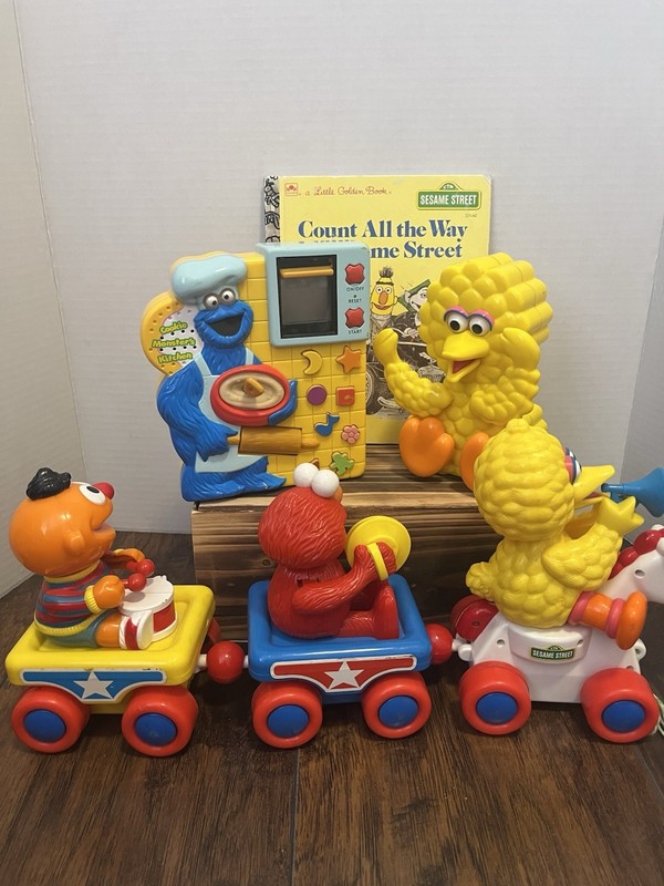 Vintage Illco/ Tyco Sesame Street bundle