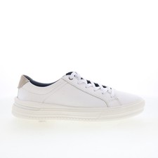 Johnston  Murphy Becker 59-4508 Mens White Lifestyle Sneakers Shoes