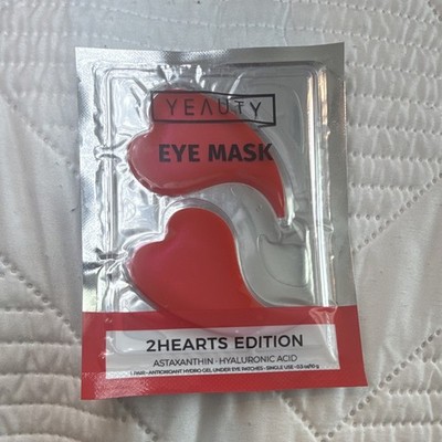 YEAUTY 2Hearts Edition Under-Eye Gel Pads Dark Circles Puffiness 0.3oz