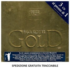 LUCIANO PAVAROTTI • GOLD • BOX 3 CD • Nuovo Sigillato •