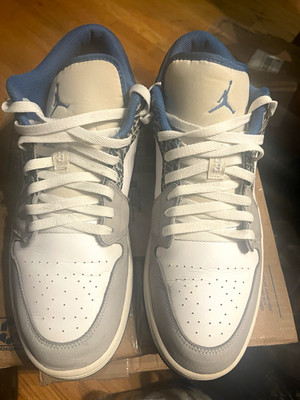 Nike Air Jordan 1 Low SE True Blue Elephant Print DM1199-140 Men s Size 14 #111