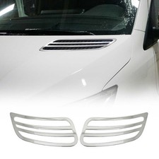 Écopes de Capot pour Mercedes Sprinter 2018-2025 Chromé 2Pcs