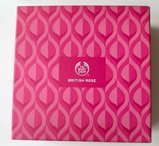 Image of The Body Shop British Rose Gift Set -Shower Gel, Body Scrub & Butter, Soap -NEW