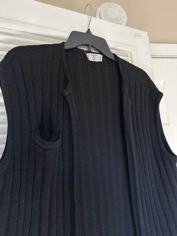 Chaleco tejido Valentino vintage para mujer talla 44 hecho en Italia - Valentino original Foto 2 de 3