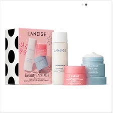 Sephora Beauty Insider Birthday LANEIGE Water Bank, Lip Sleeping Mask, Toner NIB