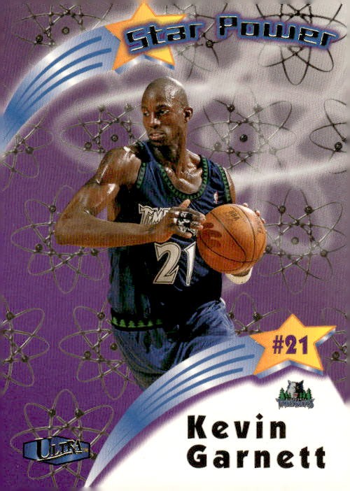 1997-98 Ultra #8 SP Kevin Garnett Star Power
