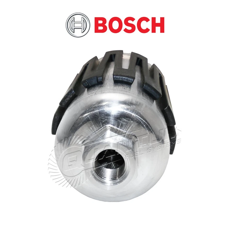 GENUINE Bosch 0580464200 200LPH Fuel Pump +10AN In/6AN Check Valve Out Fittings - Image 3 of 4
