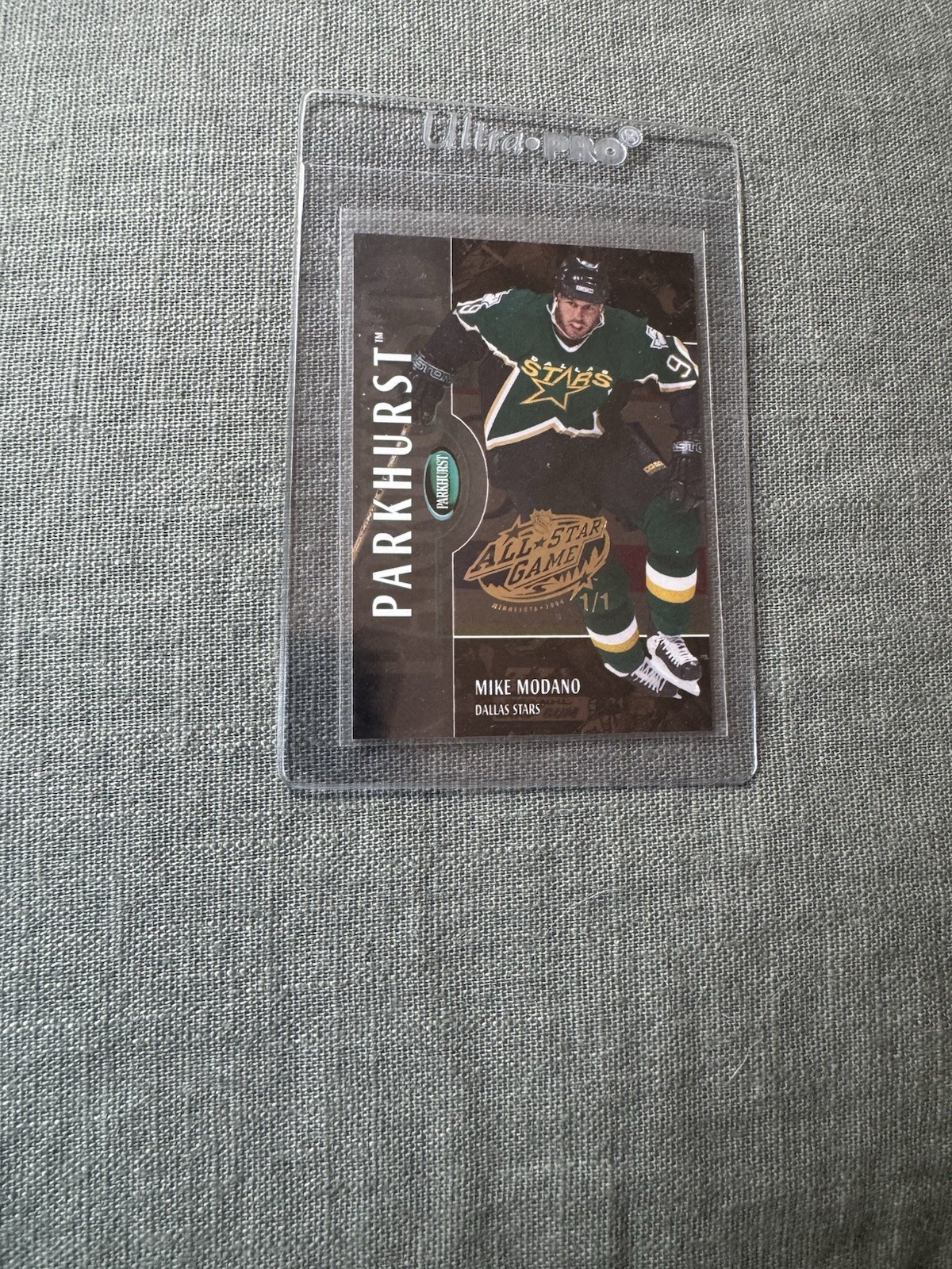 2003 Parkhurst Mike Modano Dallas Stars All Star Game Foil #1/1! 