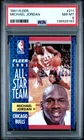 PSA 8 1991 Fleer #211 Michael Jordan Chicago Bulls NO RESERVE!