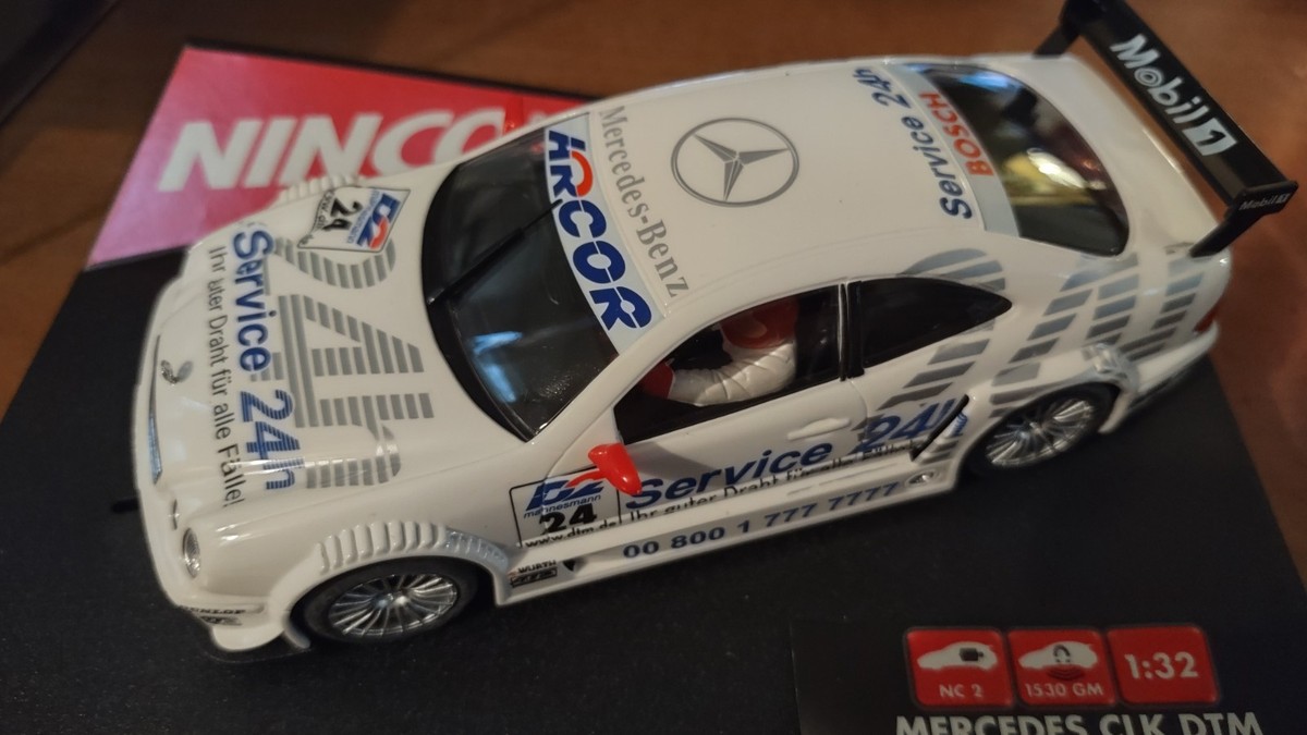 NINCO MERCEDES CLK DTM 1/32 slot car used EXCELLENT MINT BOXED | eBay