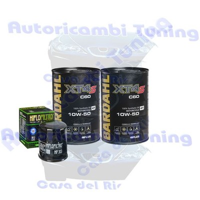 Bardahl XT4S 10W50 Ölwechselkit Für Polaris ATV 500 Sportsman X2 2006>2007