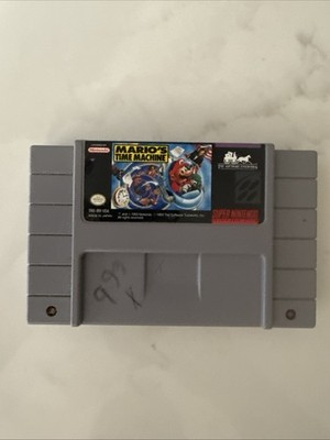 Mario's Time Machine SNES (Super Nintendo Entertainment System, 1993)