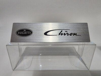 1/18 Bugatti Chiron Veyron EB110 Bolide Vision GT Metal Plaque for Autoart MR