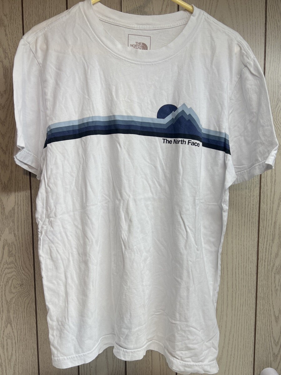 ■THE NORTH FACE■ Cotton basic short sleeve t-shirt 4 NT7UQ The North Face Mens Basic T-Shirt White 100% Cotton Short
