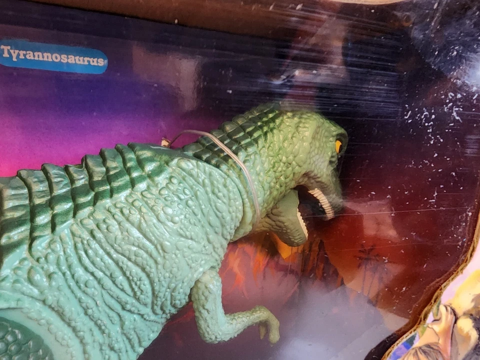 Vintage Definitely Dinosaurs Tyrannosaurus Rex T-Rex y Lexa Playskool 1987 Foto 3 de 4