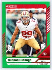 2024 Donruss #223 Talanoa Hufanga