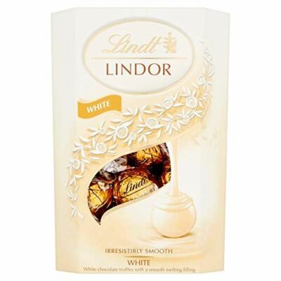 Lindt - Lindor - White Cornet - 200g