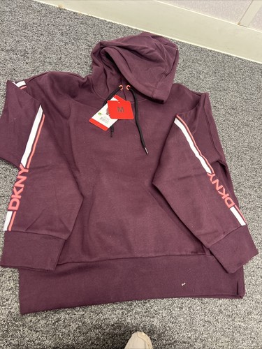DKNY Sport Ladies Hoodie - Various Colour / Sizes - Ref 5045-1-B - Picture 6 of 7
