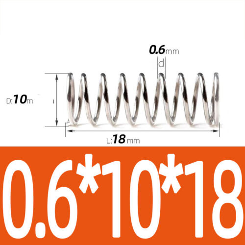 Compression Spring Steel 0.2 - 1mm Wire Dia 2mm - 12mm OD Small Pressure Springs - Picture 54 of 130